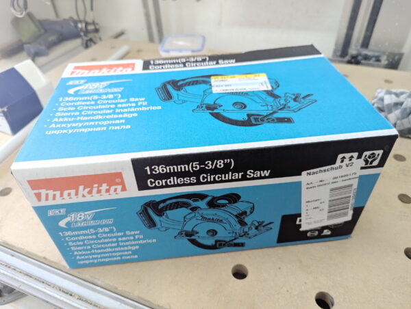 Makita Akku-Handkreissäge inkl. 2 Akkus + Ladegerät – Bild 4