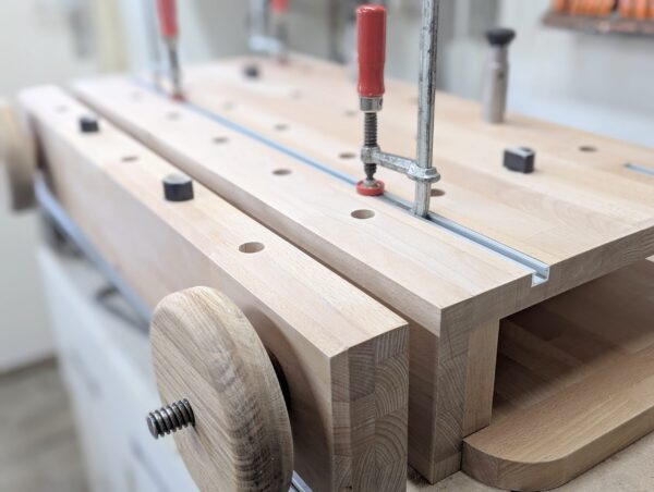 Moxon-Vise mit Tisch